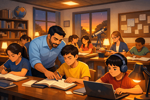 Structured Learning Beyond the Classroom: Guided Study in Boarding Life at DRS International School