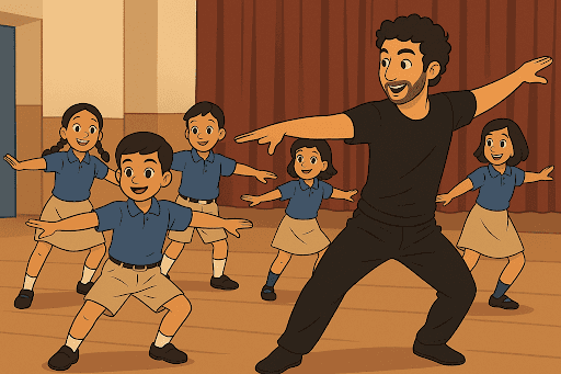 Creative Expression Through Dance: ODM International School and Shiamak Dance Academy