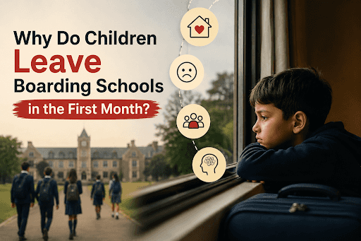 Why Do Children Leave Boarding Schools in the First Month?