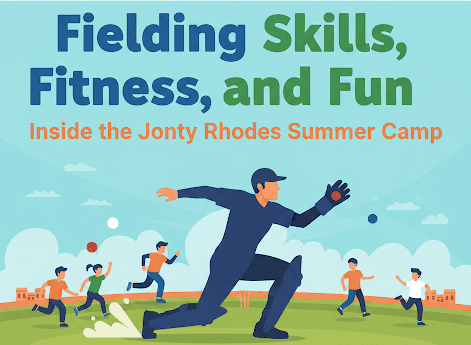 Fielding Skills, Fitness, and Fun: Inside the Jonty Rhodes Summer Camp at Shekhawati Public School, Dundlod