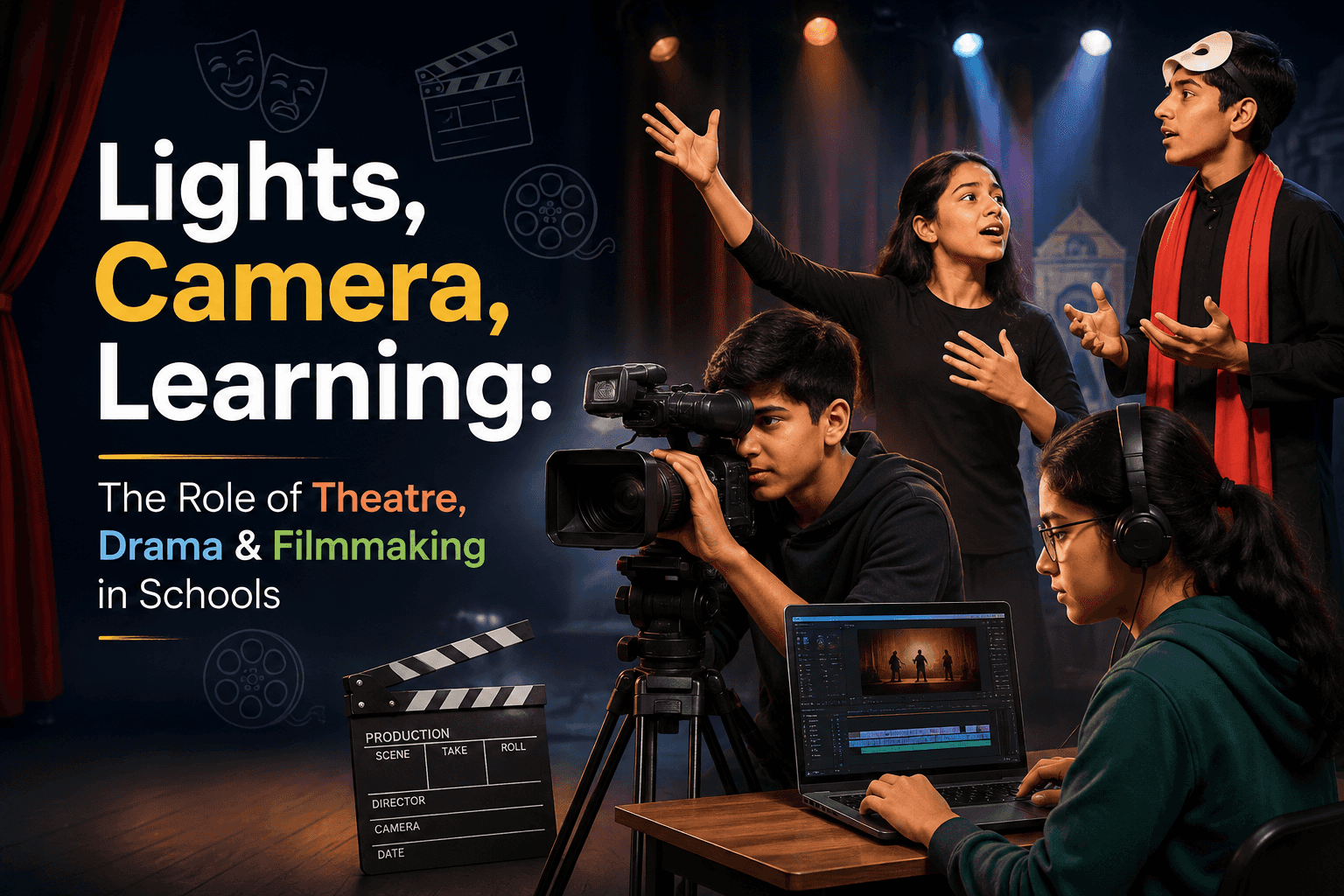 Lights, Camera, Learning: The Role of Theatre, Drama & Filmmaking in Schools