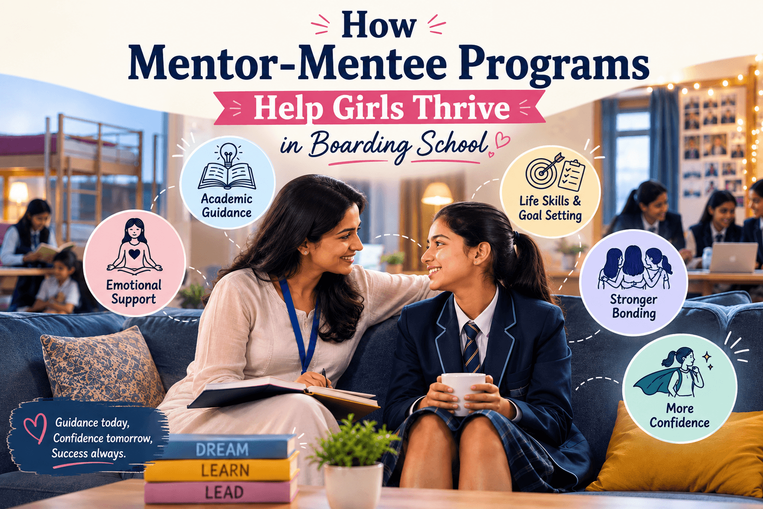 How Mentor-Mentee Programs Help Girls Thrive in Boarding School