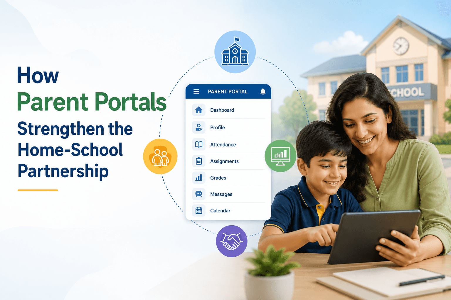 How Parent Portals Strengthen the Home-School Partnership