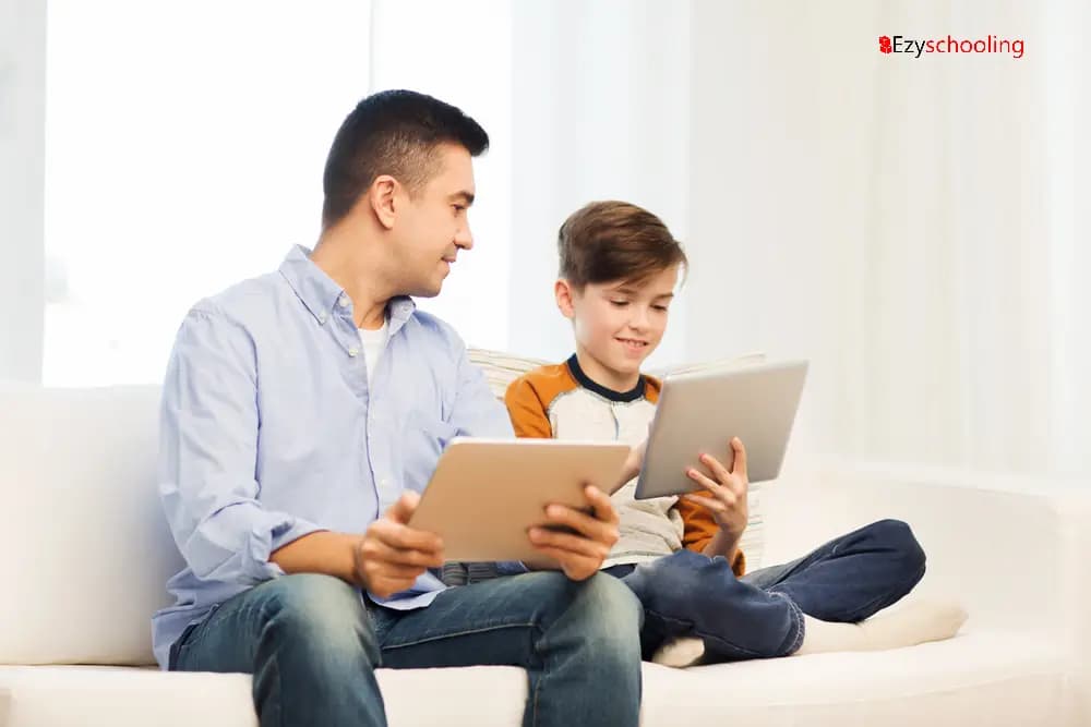 Bolivian parents go back to class to help their kids study online