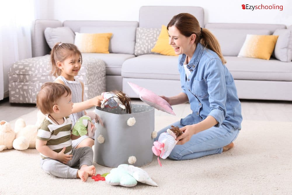 Mum shares parenting hack to trick kids into cleaning away their toys 'every time'