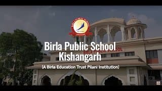 Birla Public School Kishangarh Videos