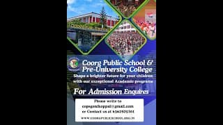 Coorg Public School Videos
