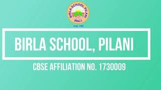 Birla School Pilani Videos