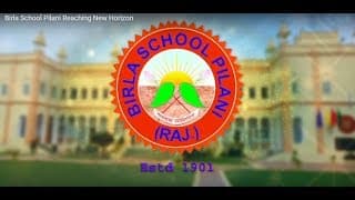 Birla School Pilani Videos