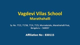 Vagdevi Vilas College Videos