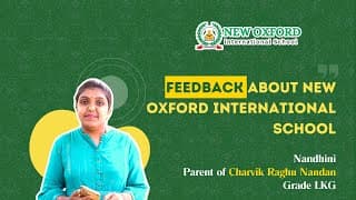 New Oxford International school Videos