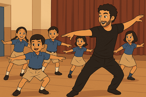 Creative Expression Through Dance: ODM International School and Shiamak Dance Academy