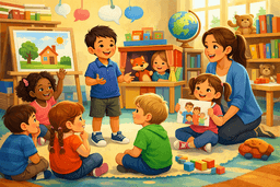 Building Confident Little Communicators: Language and Expression Development at Tiny Tots English School