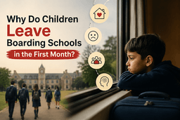 Why Do Children Leave Boarding Schools in the First Month?