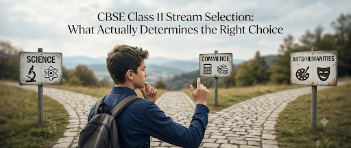 CBSE Class 11 Stream Selection: What Actually Determines the Right Choice
