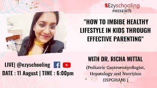 How to imbibe healthy life style in kids through effective parenting | Ezyschooling