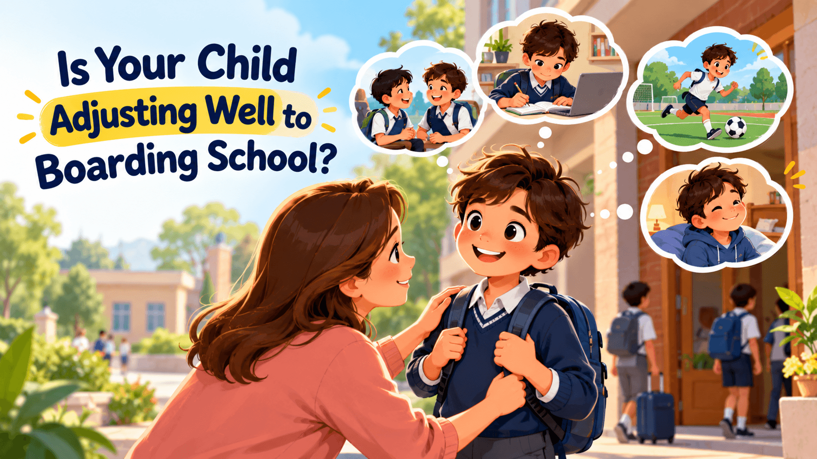 How Can Parents Tell If Their Child Is Adjusting Well to Boarding School?