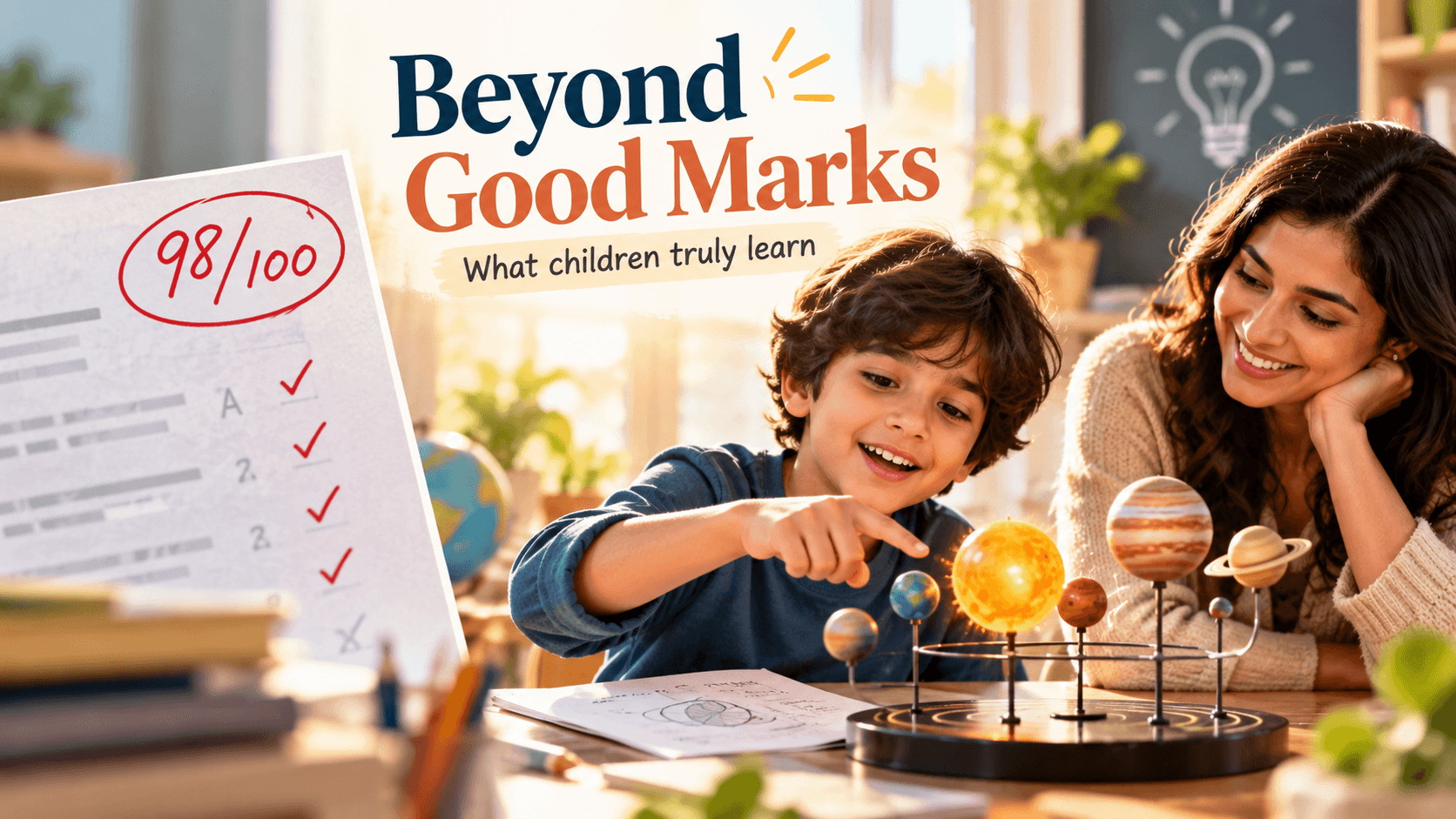 Why Good Marks Don't Always Show How Much a Child Has Learned