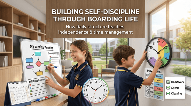 How Boarding School Life Can Teach Children Time Management and Self-Discipline