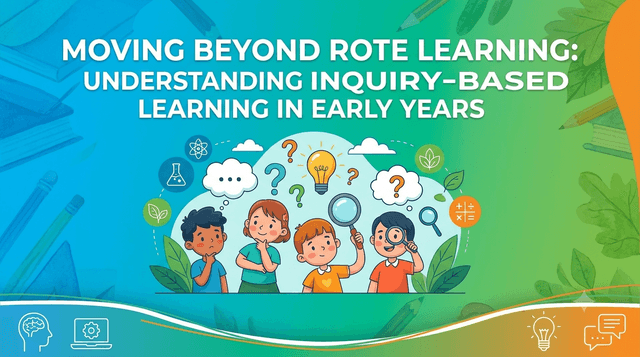 What Changes When a School Moves Beyond Rote Learning? Understanding Inquiry-Based Learning in the Early Years