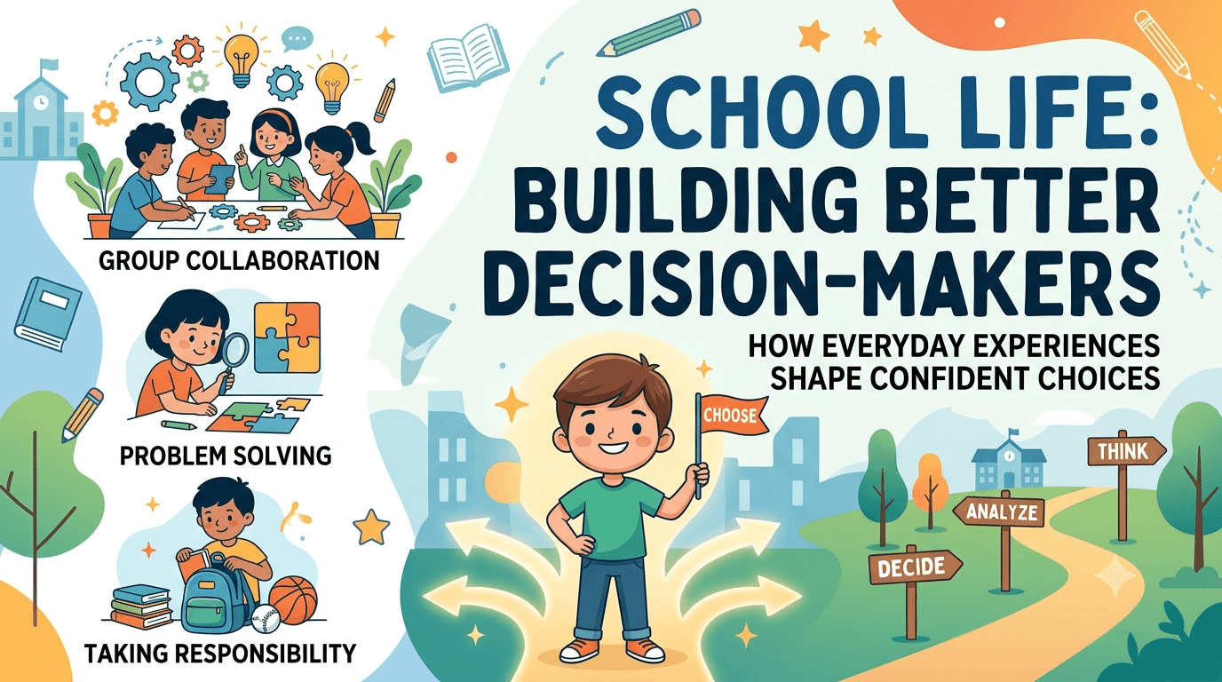 How School Life Can Help Children Become Better Decision-Makers