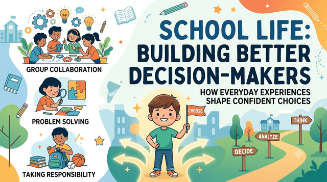 How School Life Can Help Children Become Better Decision-Makers