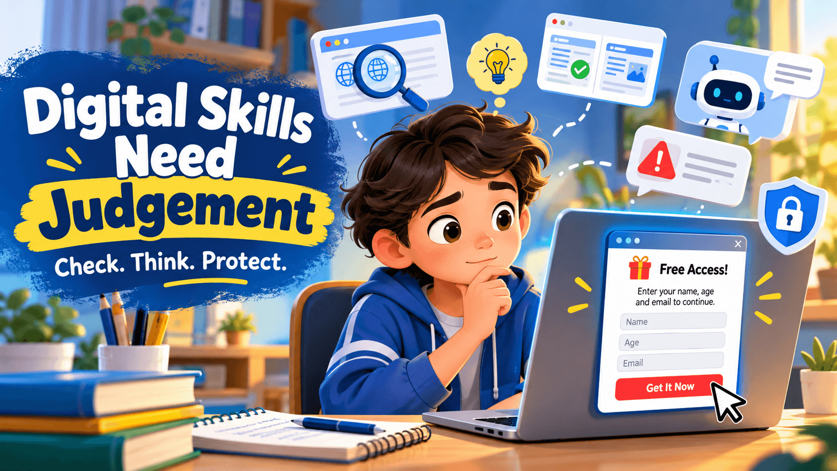 Why Children Need Digital Judgement, Not Just Computer Skills