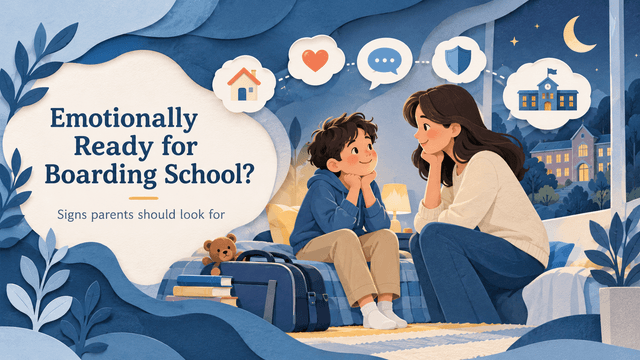 Is Your Child Emotionally Ready for Boarding School? Signs Parents Should Look For