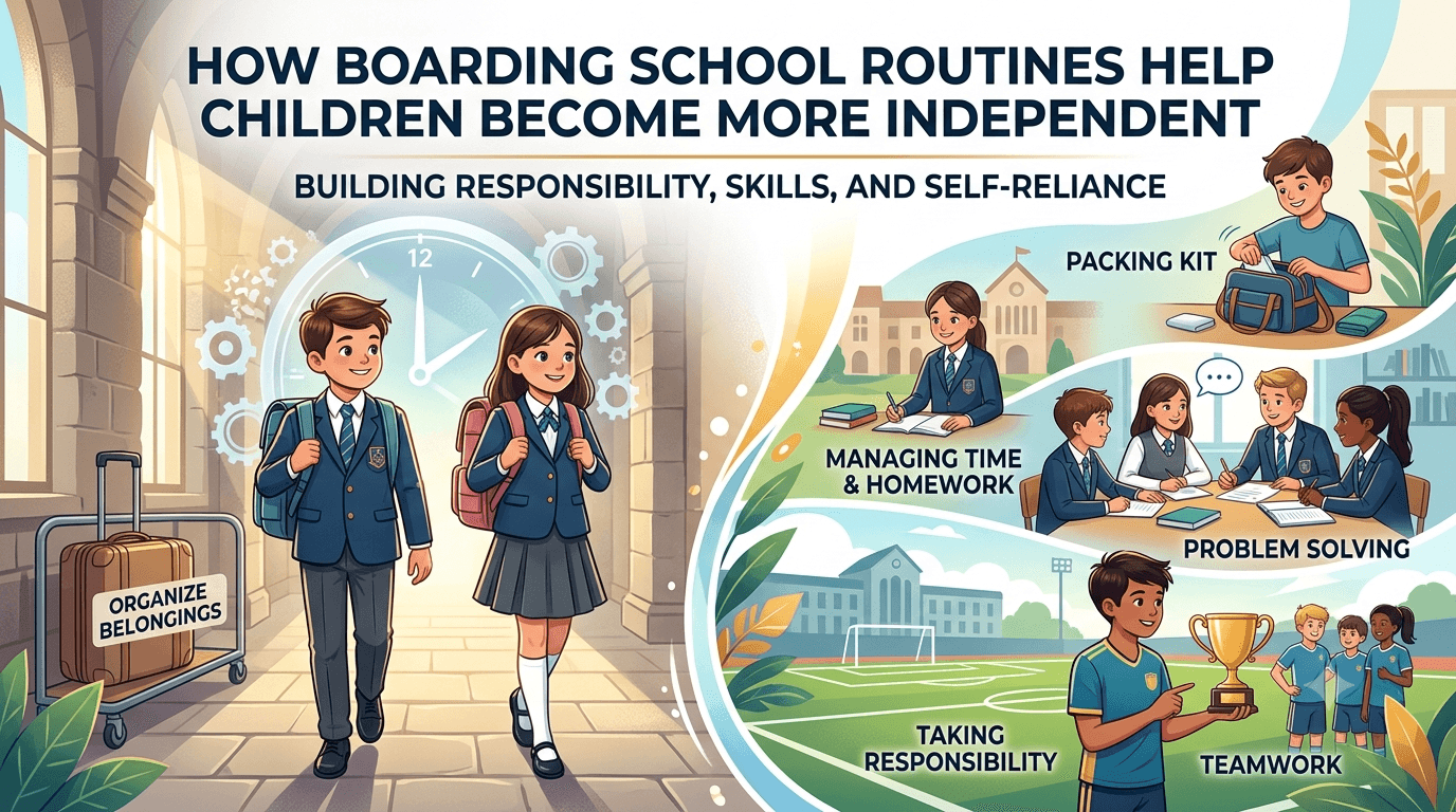 How Boarding School Routines Help Children Become More Independent