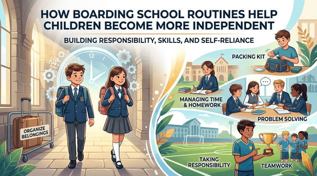 How Boarding School Routines Help Children Become More Independent