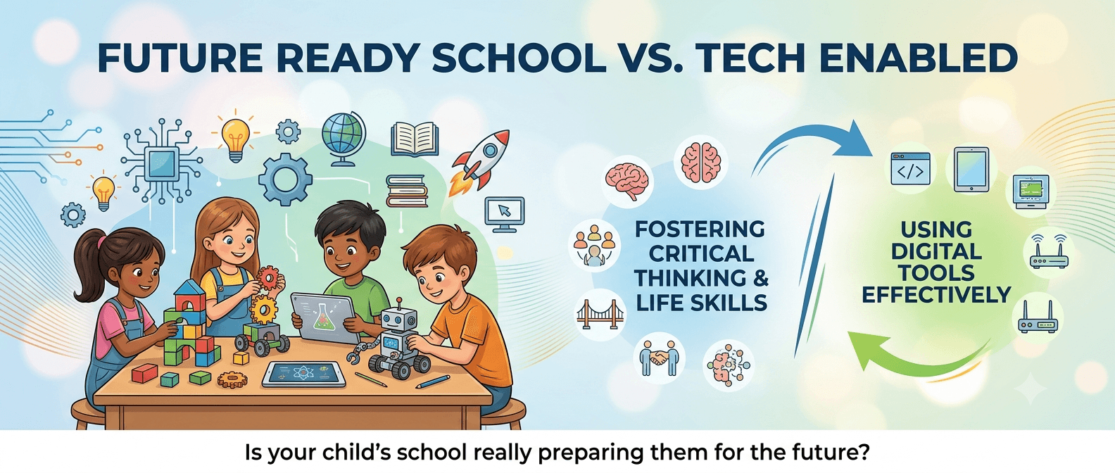 Future Ready School or just Future Ready Technology? What and how should parents choose?