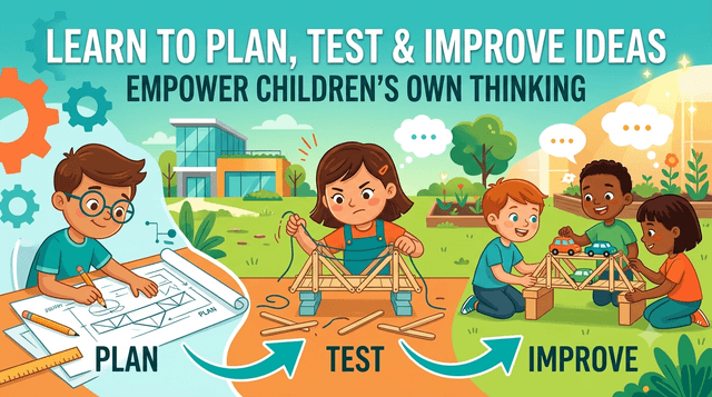 Why Children Need to Learn to Plan, Test and Improve Their Own Ideas