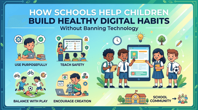 How Schools Can Help Children Build Healthy Digital Habits Without Banning Technology