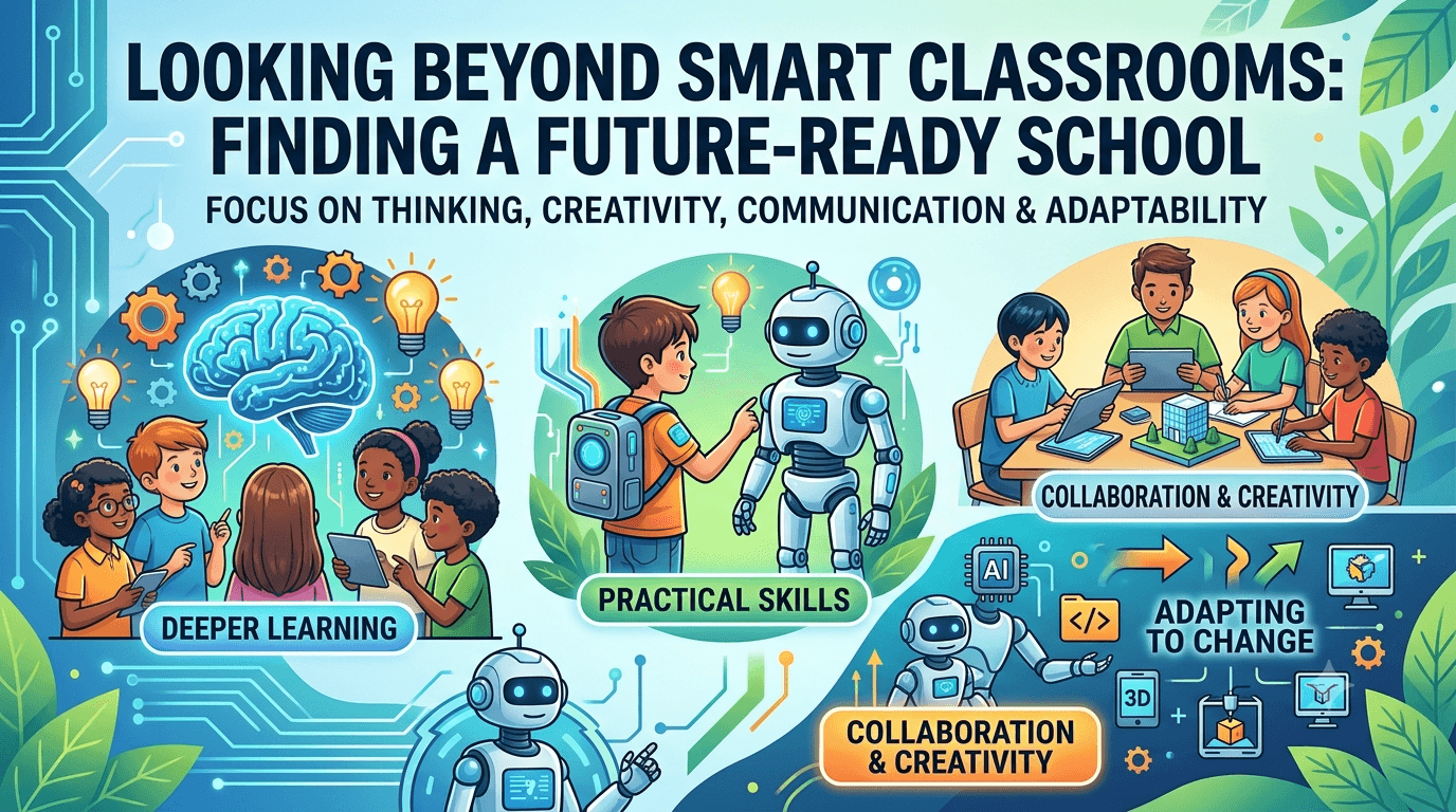 What Should Parents Look for in a Future-Ready School Beyond Smart Classrooms?