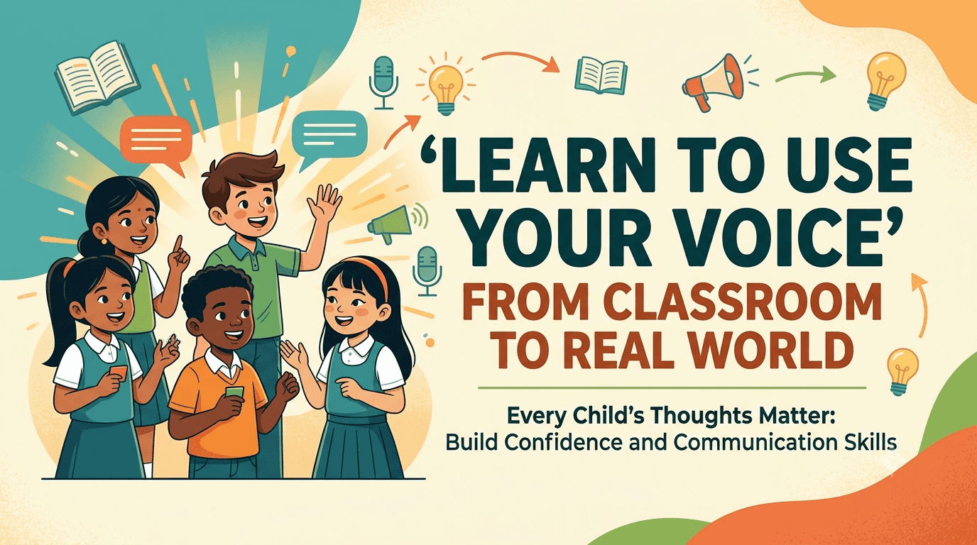 Why Every Child Should Learn to Use Their Voice: From Classroom Discussions to Real-World Communication
