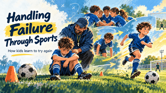 How Sports Teach Children to Handle Failure and Try Again