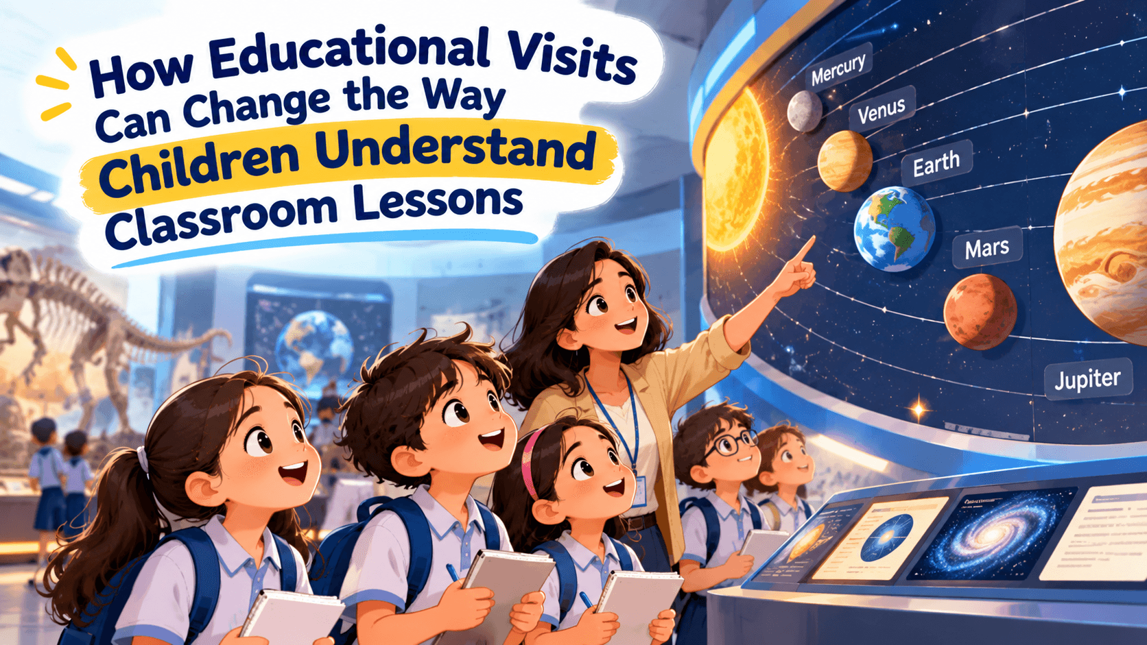 How Educational Visits Can Change the Way Children Understand Classroom Lessons