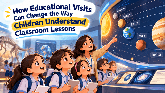 How Educational Visits Can Change the Way Children Understand Classroom Lessons