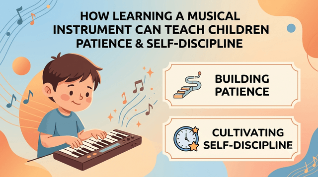 How Learning a Musical Instrument Can Teach Children Patience and Self-Discipline