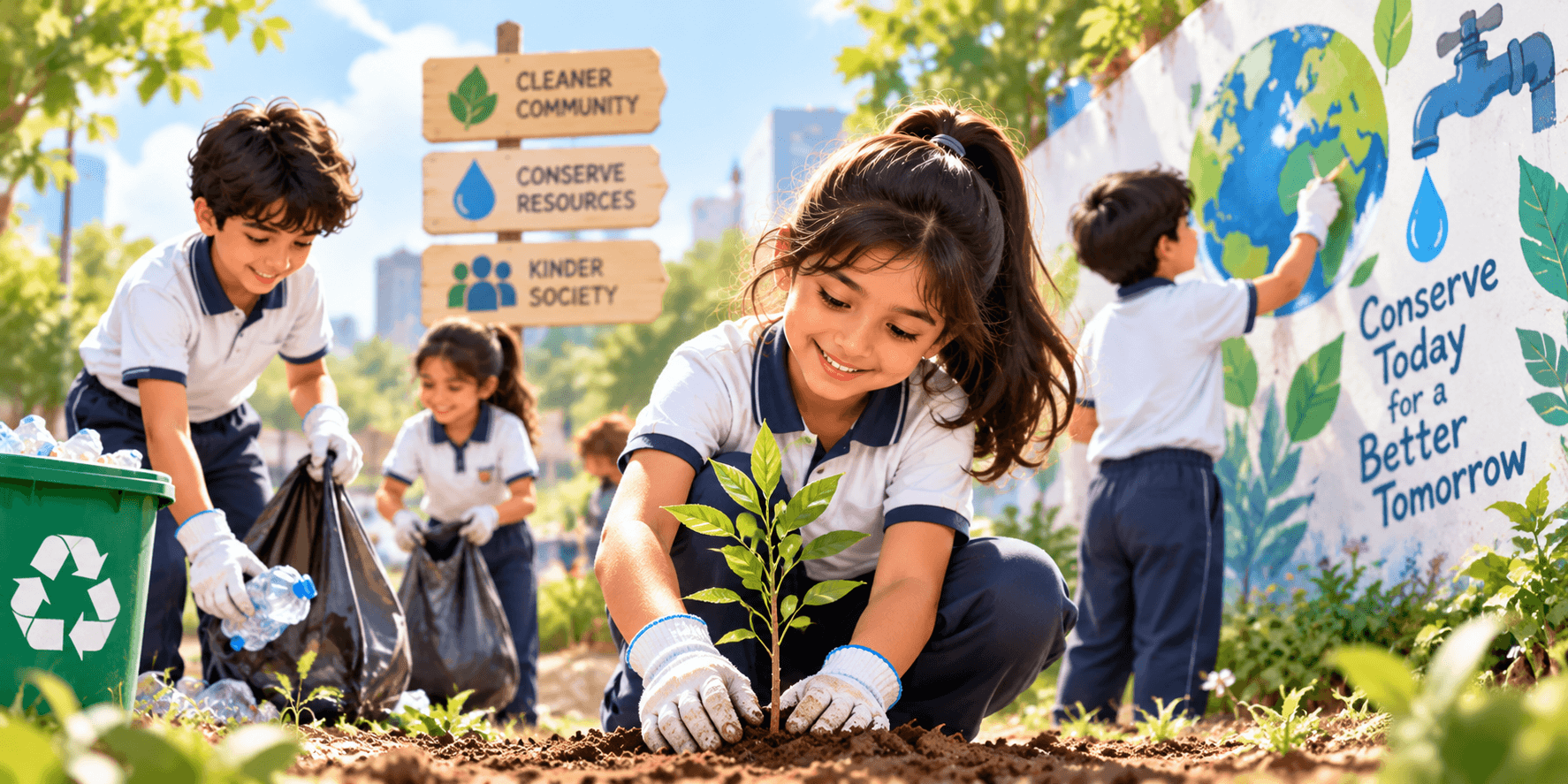Why Children Need to Learn Responsibility Through Real Community Service
