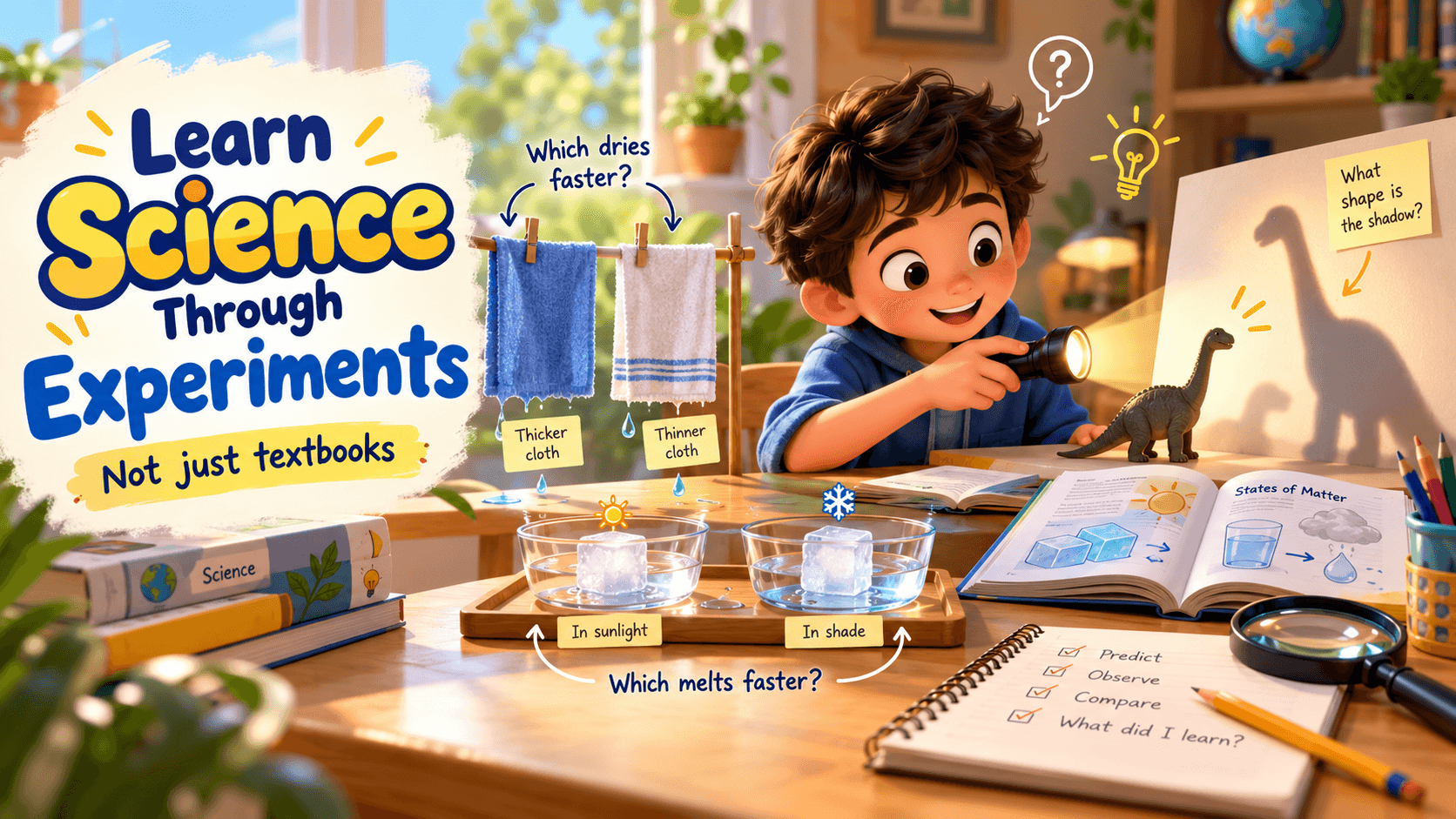 Why Children Need to Learn Through Experiments, Not Just Textbooks