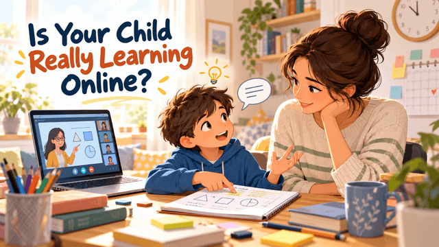How Can Parents Tell If Their Child Is Actually Learning During Online Classes?