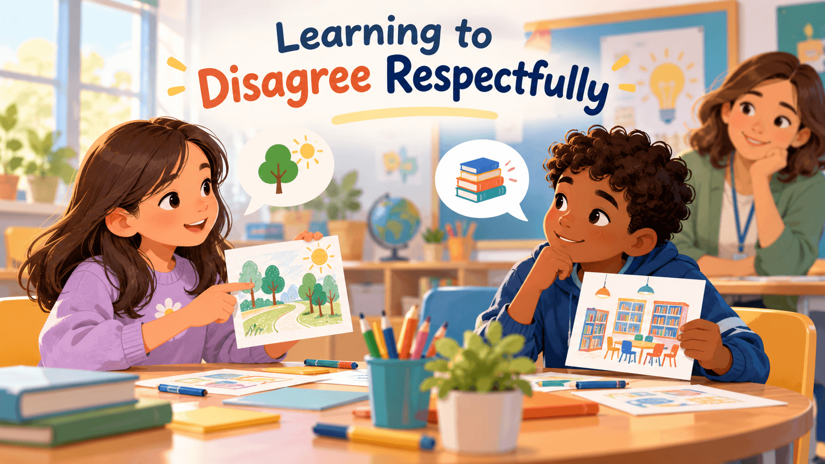Why Children Need to Learn How to Disagree Respectfully