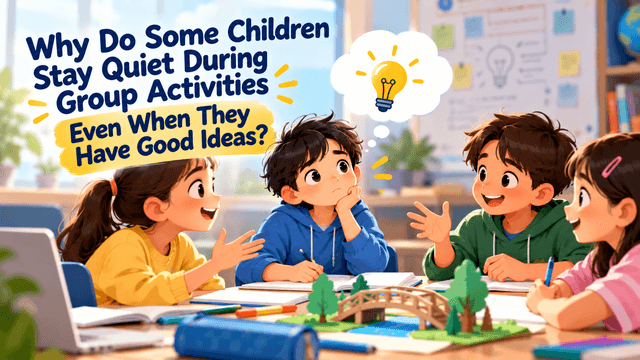 Why Do Some Children Stay Quiet During Group Activities Even When They Have Good Ideas?