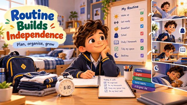 Can a Structured Boarding School Routine Help Children Become More Independent?