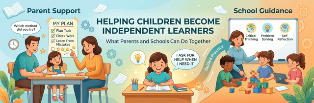 Helping Children Become Independent Learners: What Parents and Schools Can Do Together
