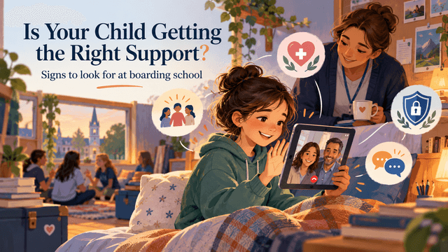 How to Know If Your Child Is Getting the Right Support at Boarding School
