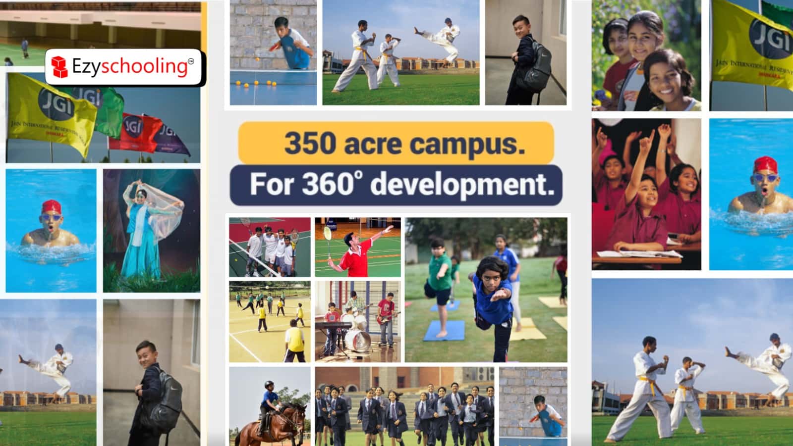 Exploring the 350-acre Campus of JIRS: One of India's Largest School Campuses