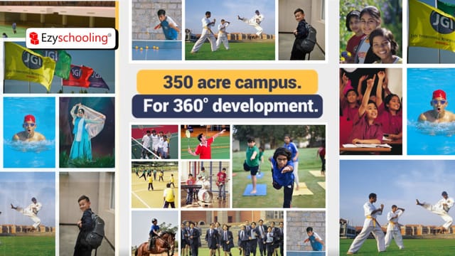 Exploring the 350-acre Campus of JIRS: One of India's Largest School Campuses