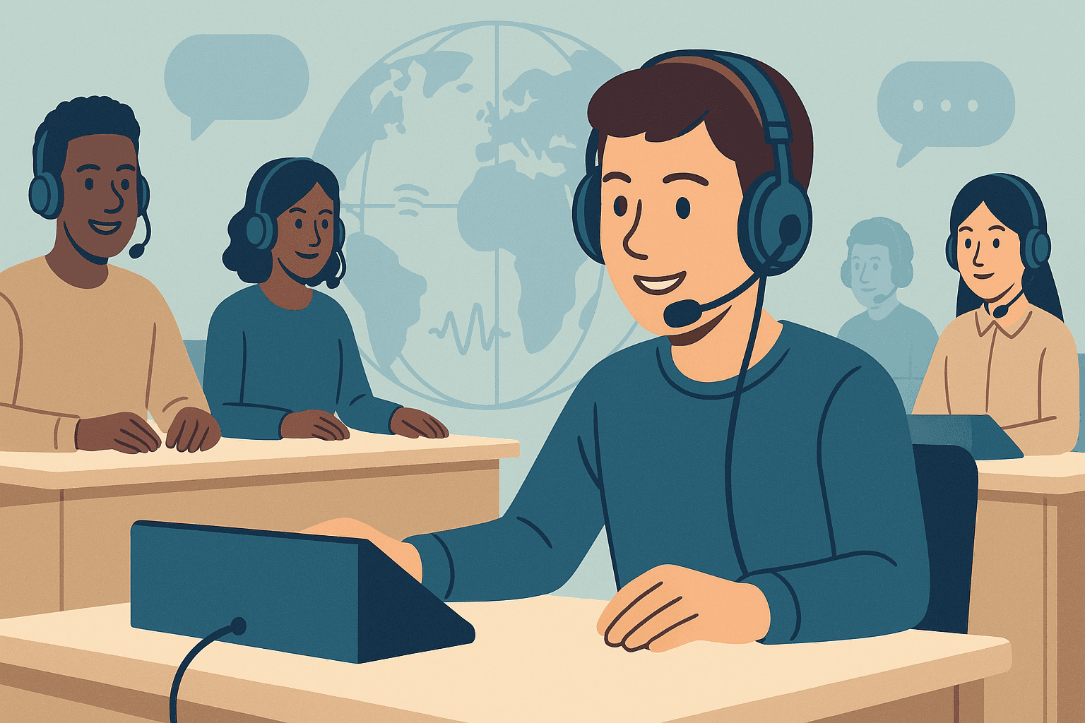 Using Language Labs to Empower Communication at GGIS